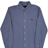 Ralph Lauren Slim Fit Shirt - Medium Blue Cotton