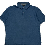 Tommy Hilfiger Polo Shirt - Small Blue Cotton