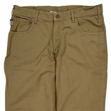 Carhartt Carpenter Trousers - 36W 30L Khaki Cotton