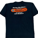 Auckland Motorcycles & Power Sports Harley Davidson Graphic T-Shirt - Medium Black Cotton
