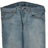501 Levis Jeans - 32W 32L Light Wash Cotton