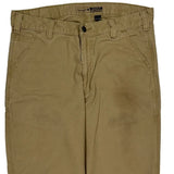 Carhartt Carpenter Pants - 34W 34L Khaki Cotton