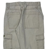 Wrangler Cargo Shorts - 34W 12L Beige Cotton