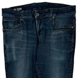 G-Star Skinny Fit Jeans - 33W 31L Blue Denim