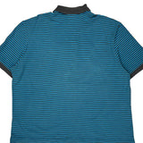 Lacoste Striped Polo Shirt - 3XL Blue Cotton