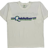 Great Barrier Reef Quiksilver Graphic T-Shirt - Medium White Cotton