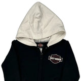 Age 24 Months Harley Davidson Hoodie - 3XS Black Cotton
