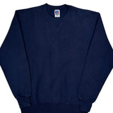 Made In USA Russell Athletic Sweatshirt - Medium Navy Cotton