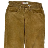 Levis Boot Cut Cord Pants - 31″ Waist Brown Cotton