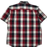 Carhartt Checked Short Sleeve Shirt - XL Blue Cotton