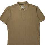 Armani Jeans Polo Shirt - Large Beige Cotton