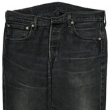501 Levis Jeans - 34W 30L Black Denim