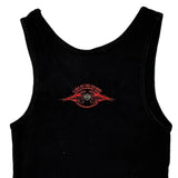 Harley Davidson Let It Roll Harley Davidson Graphic Tank Top - Medium Black Cotton