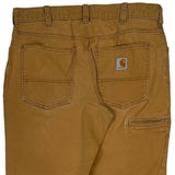 Carhartt Carpenter Trousers - 32W 30L Brown Cotton
