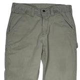 Relaxed Fit Carhartt Cargo Carpenter Trousers - 32W 32L Beige Cotton