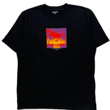 Sunset Print Carhartt Graphic T-Shirt - XL Black Cotton