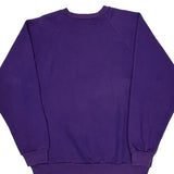 Canada Graphic Sweatshirt - Large Purple Cotton