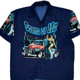 Stand By Me Print Jupiter Graphic Hawaiian Shirt - 2XL Multicoloured Polyester