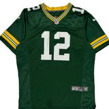 Green Bay Packers Nike Nfl Football Jersey - Large Yellow Polyester