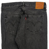 501 Levis Jeans - 30W UK 10 Grey Cotton