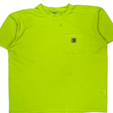 Carhartt T-Shirt - 2XL Yellow Polyester