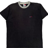 Tommy Jeans T-Shirt - Large Black Cotton