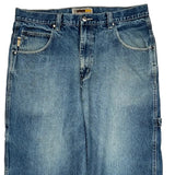 Southpole Hip Hop Carpenter Shorts - 37W 18L Blue Cotton