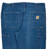 Carhartt Carpenter Pants - 36W 32L Blue Cotton