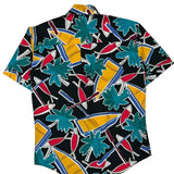 Henry Grethel Graphic Hawaiian Shirt - Small Multicoloured Cotton