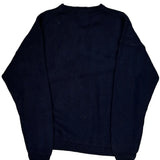 Chaps Ralph Lauren Sweater - Large Navy Cotton