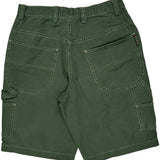 Guess Carpenter Shorts - 30W 9L Green Cotton