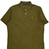 Polo By Ralph Lauren Polo Shirt - Large Green Cotton
