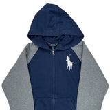 Age 14-16 Polo By Ralph Lauren Hoodie - Large Gray Cotton