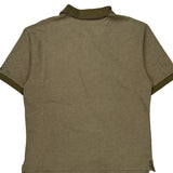 Mickey Mouse Embroidery Disney Polo Shirt - Medium Brown Cotton