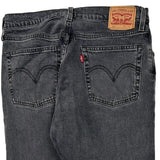501 Levis Jeans - 32W 27L Gray Cotton