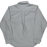 Age 10-12 Ralph Lauren Striped Shirt - Medium Blue Cotton