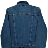 Levis Sherpa Lined Denim Jacket - XL Blue Denim