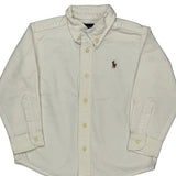 Age 3 Ralph Lauren Shirt - 3XS White Cotton