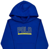 Age 10-12 Ralph Lauren Hoodie - Medium Blue Cotton