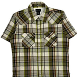 Oakley Checked Short Sleeve Shirt - Medium Multicoloured Cotton