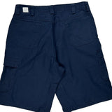 Red Kap Workwear Cargo Shorts - 34W 9L Navy Cotton
