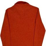 Polo By Ralph Lauren 1/4 Zip - Small Orange Cotton
