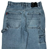 Southpole Cargo Carpenter Jeans - 36W 28L Blue Cotton