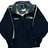 Age 24 Months Seattle Seahawks Reebok Football Windbreaker - 2XS Green Polyester