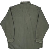 Tall Carhartt Flannel Shirt - XL Green Cotton