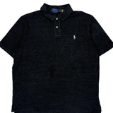 Polo By Ralph Lauren Polo Shirt - Large Black Cotton