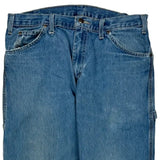 Dickies Carpenter Jeans - 33W 34L Blue Cotton