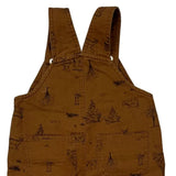 Age 2 Carhartt Overalls - 2XS Brown Cotton
