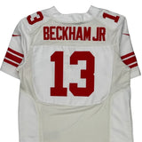 New York Giants Nike #13 Beckham Jr Football Jersey - 2XL White Polyester