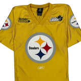 Reebok Football Jersey - Small Yellow Polyester